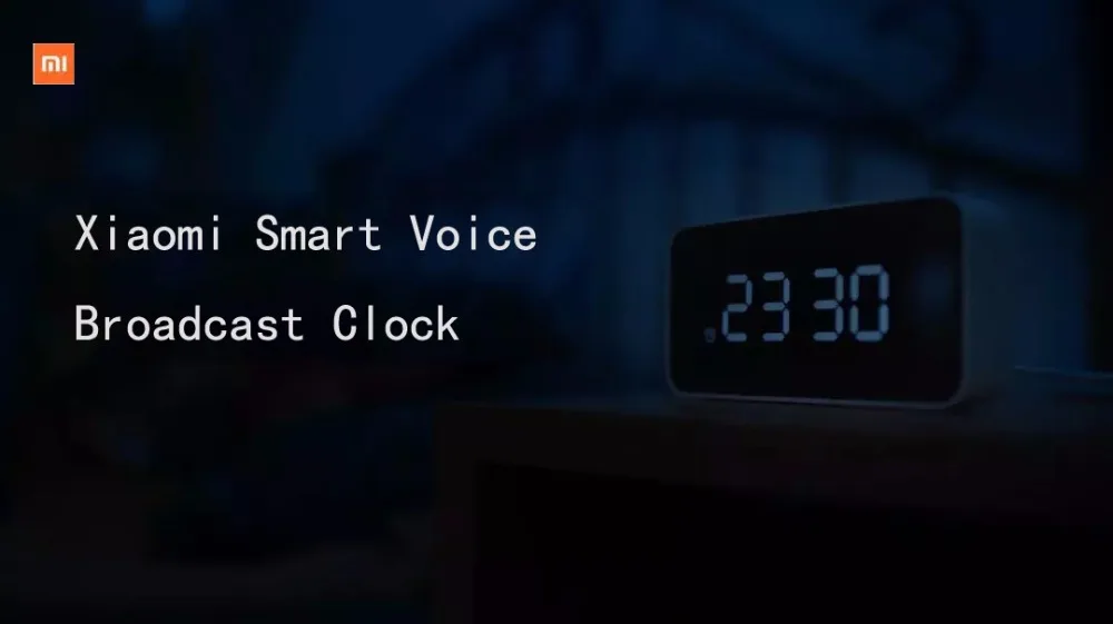 Xiao mi xiaoai умный голос широковещательный, сигнал тревоги часы работают с mi jia mi home app
