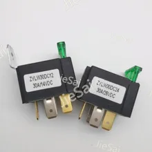 4pin 12 v/24 V автомобильное реле авто реле предохранителя с 30A предохранитель