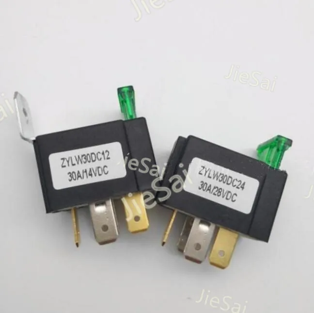 Автомобильное реле 4pin 12 В/24 В автомобильное предохранителя с предохранителем 30