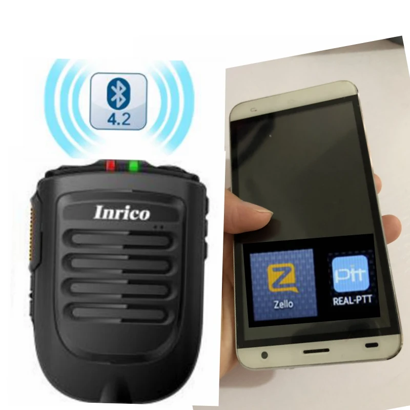 Bluetooth PTT zello mic для T320 t298s рация F22+ F25 двухстороннее радио 3g/4G TM-7plus TM-8 мобильное автомобильное радио PTT