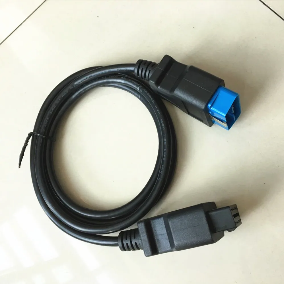 2016 Promotions! High Quality 16 Pin Male To 16 Pin Female OBD 2 OBD II Extension Factory OBD2 Adapter Connector 16pin to 16pin