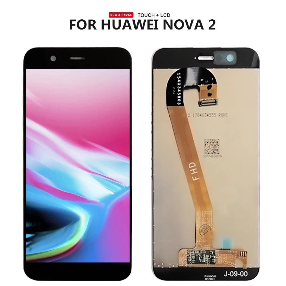 Для huawei PIC-AL00 PIC-L09 PIC-L29 PIC-TL00 PIC-LX9 Nova 2 ЖК-дисплей Дисплей кодирующий преобразователь сенсорного экрана в сборе+ Инструменты