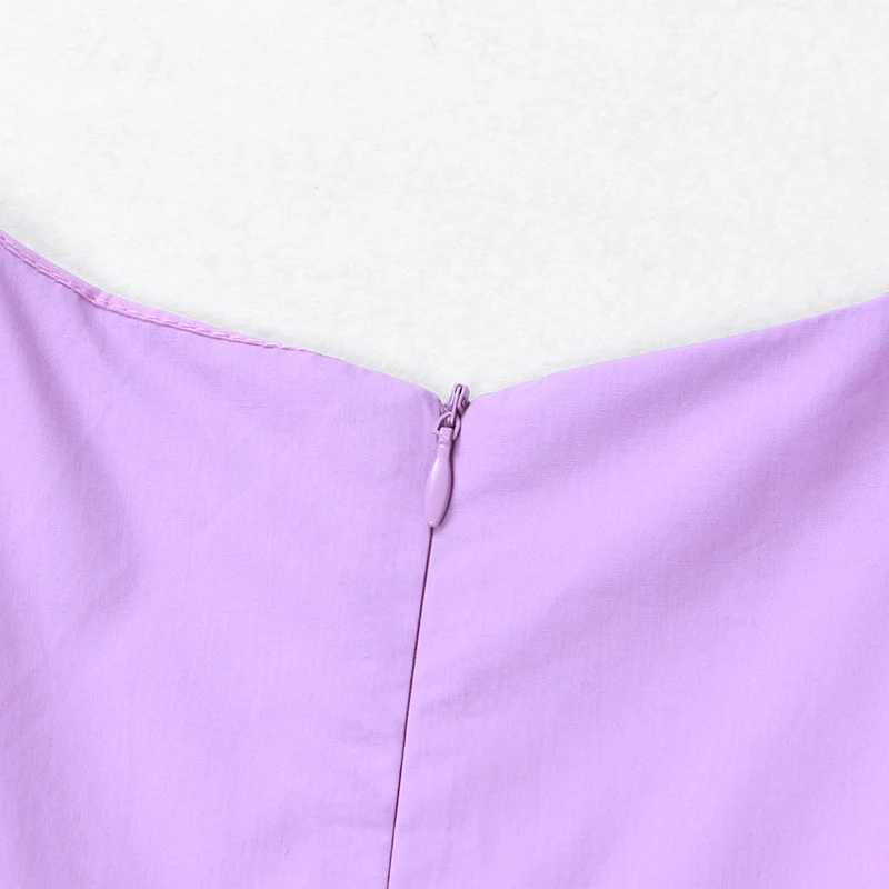 TWOTWINSTYLE одноцветное платье без рукавов длиной до щиколотки для женщин с открытыми плечами Высокая талия асимметричные платья Женская Летняя мода