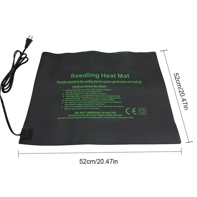 Plant Heating Mat Seedling Flower Growing Electric Blanket Waterproof