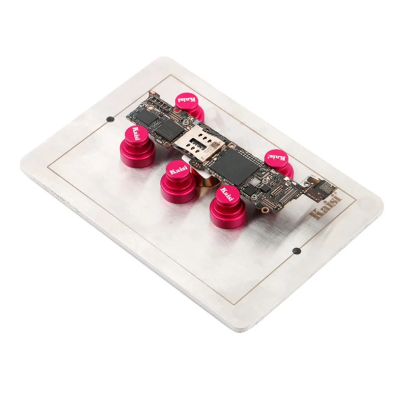Универсальный магнитный держатель фиксация крепежа для телефона PCB материнской плате позиции чип Инструменты для ремонта Цвет случайный