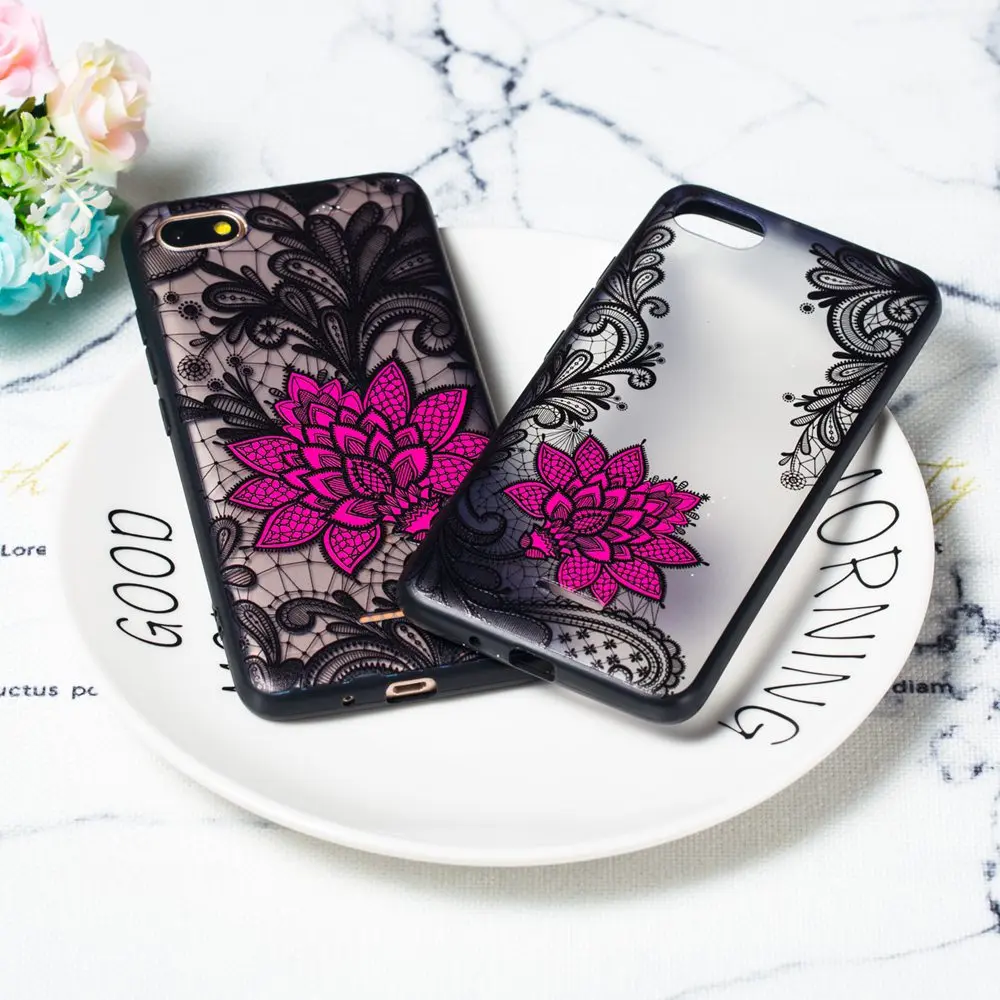 

For Meizu M3 M5 M6 Note M5s Pro7 Pro 7 U10 U20 Mandala Lace Flower Pattern Embossed Relief Soft Silicone Phone Case Cases Cover