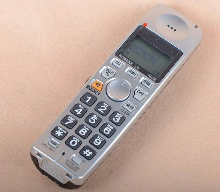 1.9 ГГц DECT 6.0 идентификатор вызова с автоответчиком Системы kx tg1031s цифровой телефон