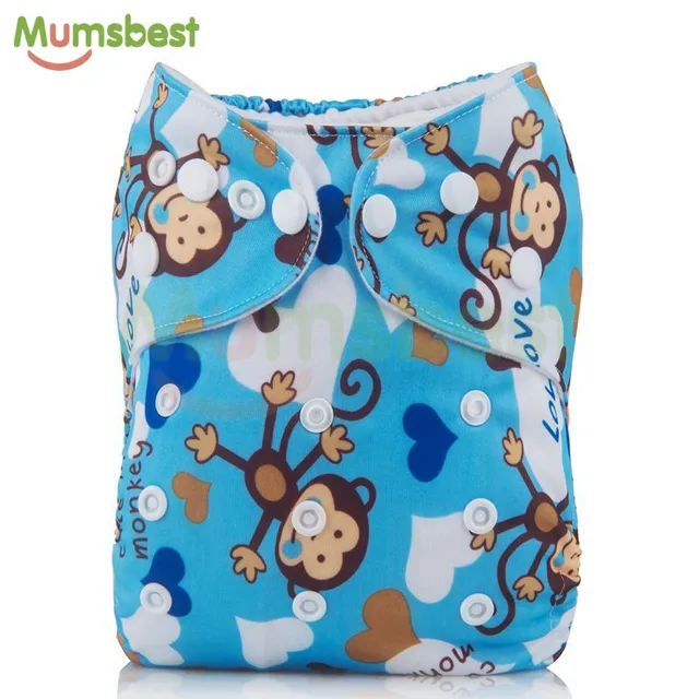 Buy [Mumsbest] Baby One Size Adjustable Cloth Diapers