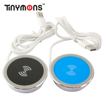 

Tinymons Qi Wireless Charger Charging Pad Built Into Desks For for ios device and Samsung Galaxy S9 S9 Plus for huawei xiaomi