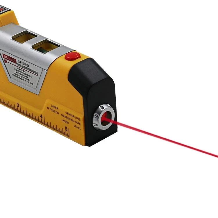 Лазерный нивелир проволока инфракрасный лазерный нивелир рулетка 2,5 м алюминиевое сиденье