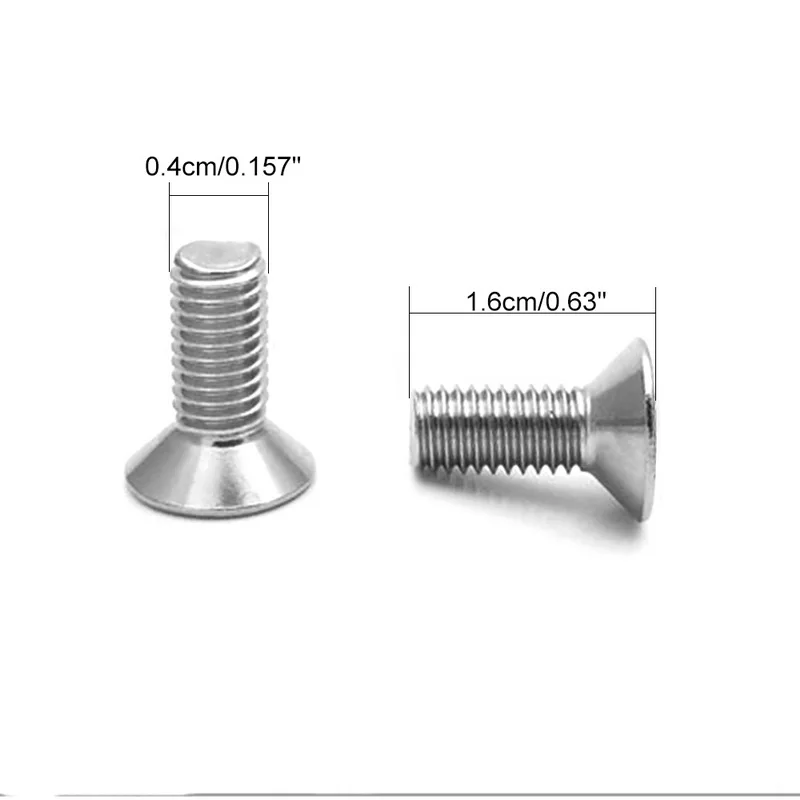 50 шт. торкс шурупы M2 M2.5 M3 M4 3-30 мм нержавеющая сталь 304 винт с потайной головкой и внутренним шестигранником винт плоский болт с головкой бытовой инструмент