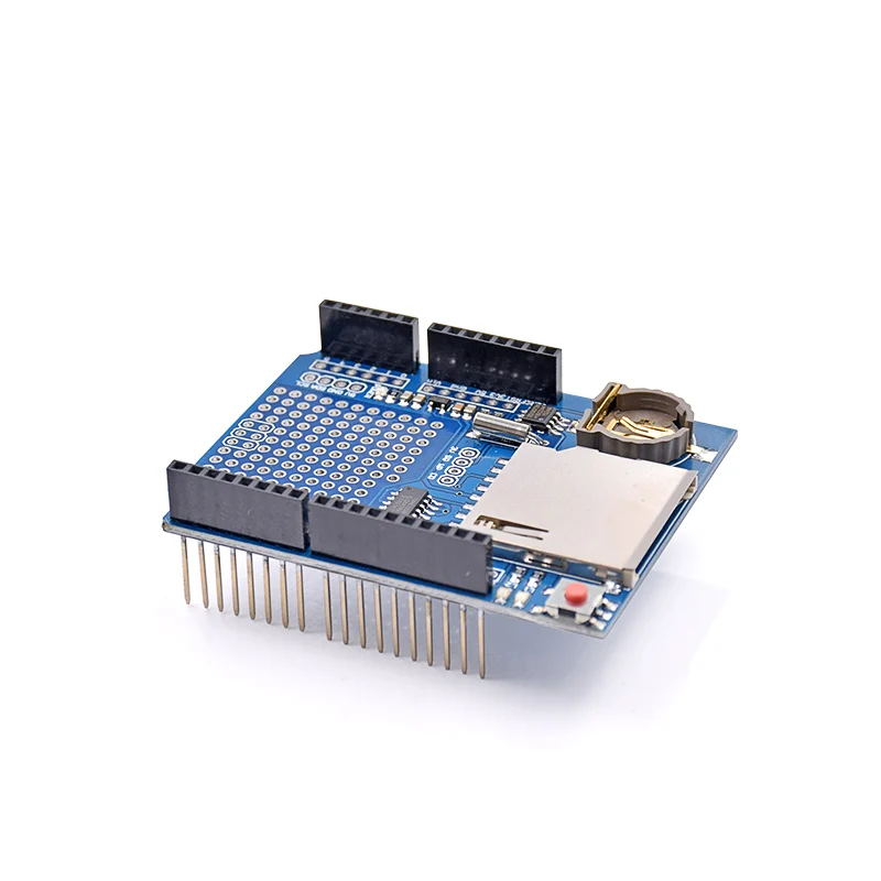 5 шт./лот Новый регистрации Регистраторы регистратор данных модуль щит V1.0 для Arduino UNO SD Card Горячий