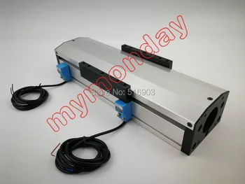 

GF80 1605 700MM Sealed Dustproof Ball Screw Slide Rail Linear Motion Guide Moving Table Slip-way+2Pcs Limit switch(No motor) CNC