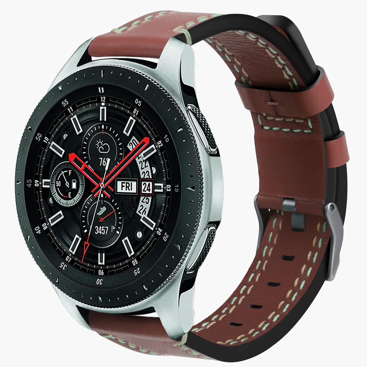 LPWHH пояса из натуральной кожи ремешок для samsung Galaxy SM-R800 розовый Пряжка высокое качество аксессуары часов браслет
