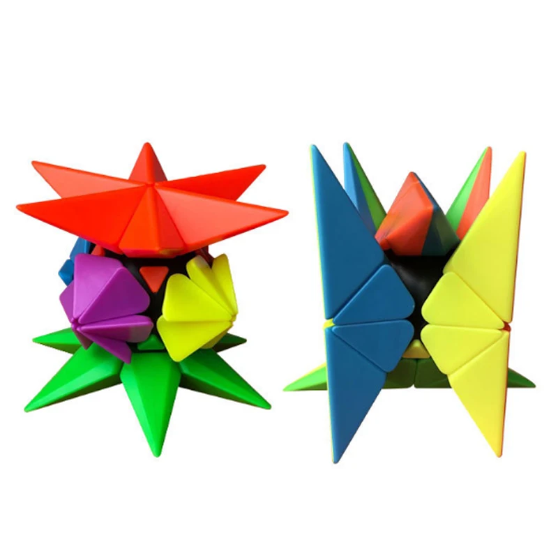 

Colorful Strange Sharp Magic Cube Professional Educational Learning Toys For Kids Gift Speed Puzzle Cube Magico Cubo Toys