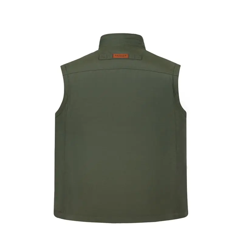 new Spring and autumn winter men's multi-pocket vest Men's net-lining and vest fat size S-4XL new Spring and autumn winter men's multi-pocket vest Men's net-lining and vest fat size S-4XL