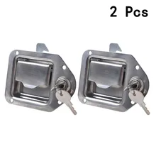 2 шт., ящик для инструментов для прицепа, замки, противоугонные ручки, замки для прицепа, аксессуары, инструмент для автоматической блокировки