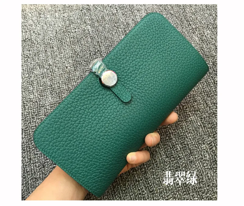 Famous Brand Women Wallet Genuine Leather Coin Purse Ladies Purse Fashion Girls Cluth Wallet Carteira Feminina Carteras De Mujer