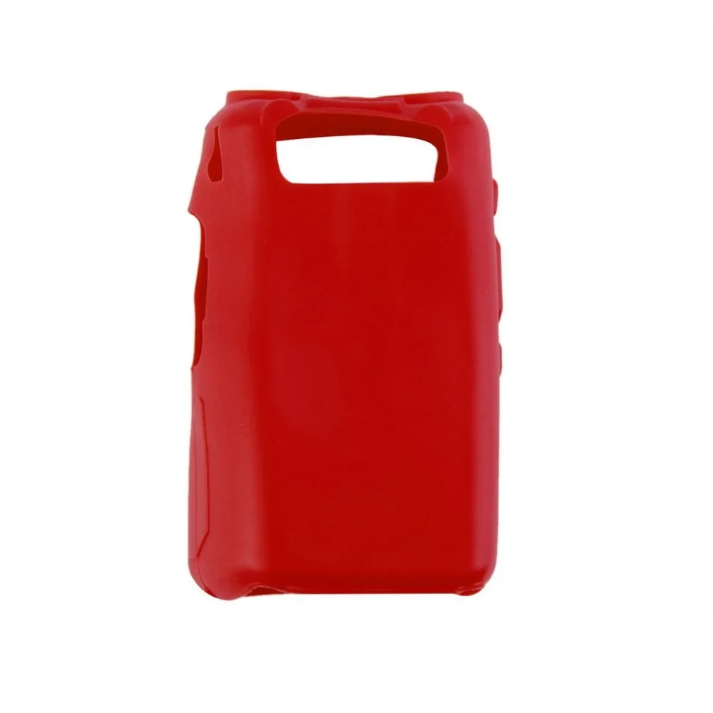 

5 Pcs New Arrival Red Rubber Soft Case Cover for Radio For BAOFENG UV-5R UV-5RA UV-5RB TH-F8 UV-5RE Plus