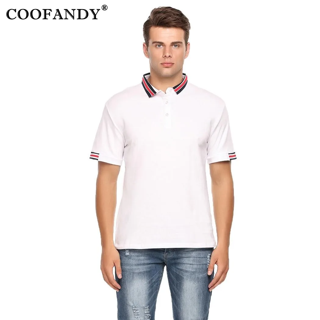 COOFANDY in Men's Casual Shirts 2017 gay Men Shirt Collar Short Sleeve ...