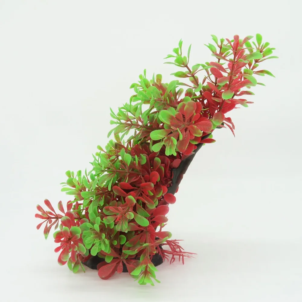 

Aquarium Artificial Green Plant Fish Tank Decoration Flower Door Curved Prt Cave Hiding House Water Grass Adornment Landscape