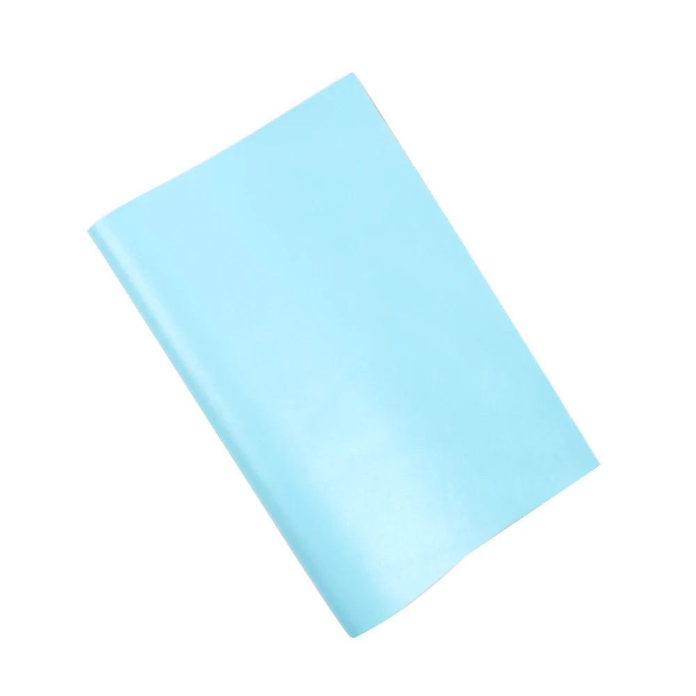 22*30 см сплошной цвет из искусственной кожи Ткань DIY сумки материалы для изготовления кукол Свадебная вечеринка Декоративная Одежда Швейные аксессуары - Цвет: blue 0.6mm