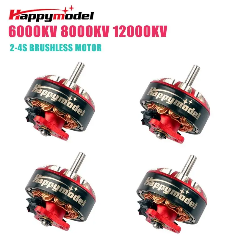 

1/4/8PCS Happymodel EX1103 1103 6000KV 8000KV 12000KV 2-4S Brushless Motor for Sailfly-X Toothpick RC Drone DIY Accessories