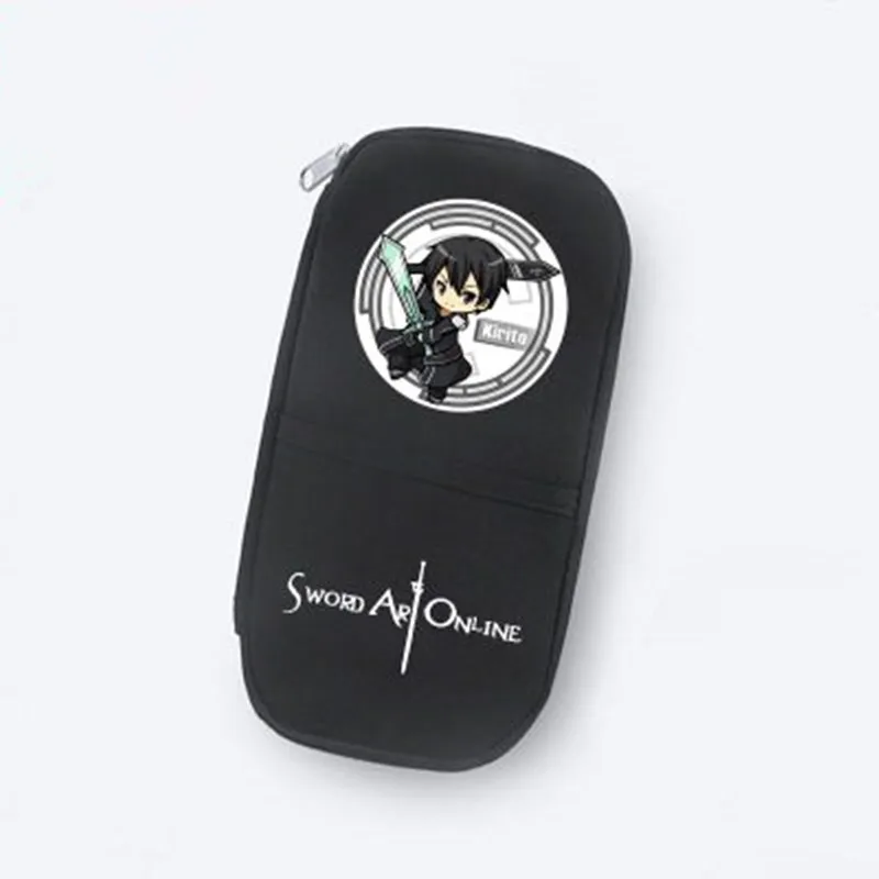 Длинный кошелек на молнии Sword Art Online чехол для карандашей и школьных