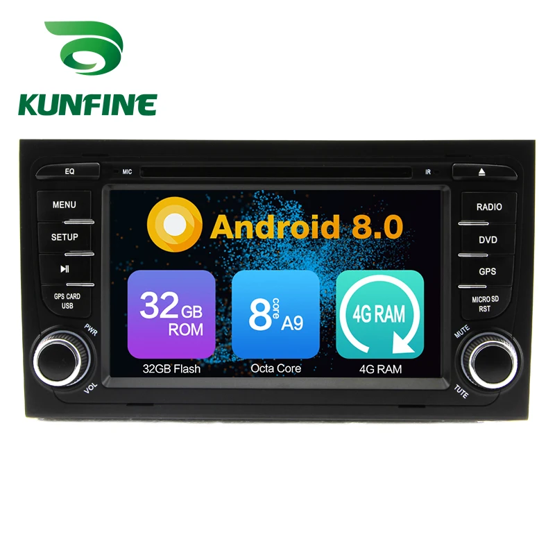 

Octa Core 4GB RAM Android 8.0 Car DVD GPS Navigation Multimedia Player Car Stereo for Audi A4/S4/RS4 2002-2008 Radio Headunit