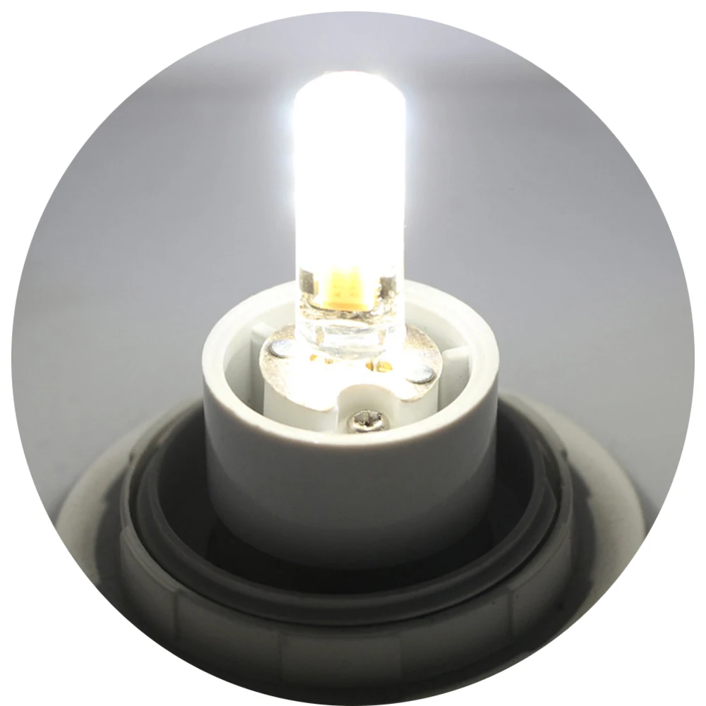 Светодиодная лампа G4 12 В AC DC SMD 2835 3014 точесветильник светильник с углом луча 360