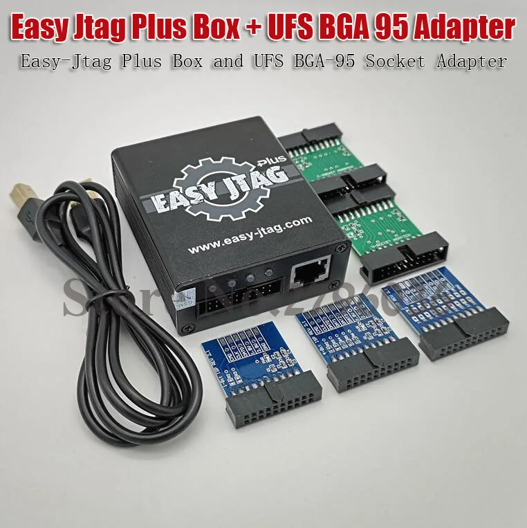 Последняя версия легкий Jtag Plus Box Easy-Jtag Plus Box+ UFS BGA 95 адаптер