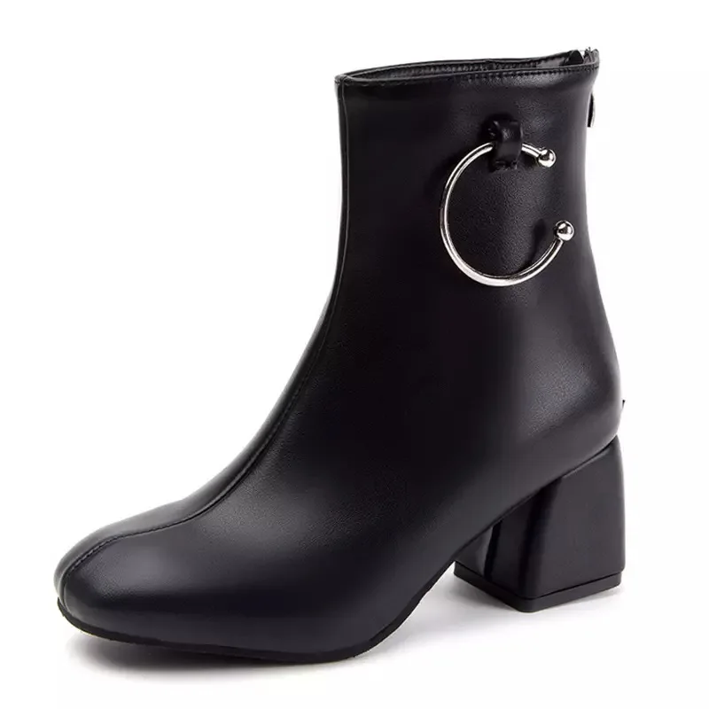 women's high heel platform boots