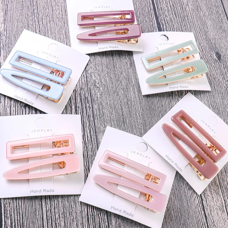 

2PC Hair Claw Clips for Women Hair Barrette Hairpin Crab Headband Hair Claws for girls Hair Accessories Headwear Ornament