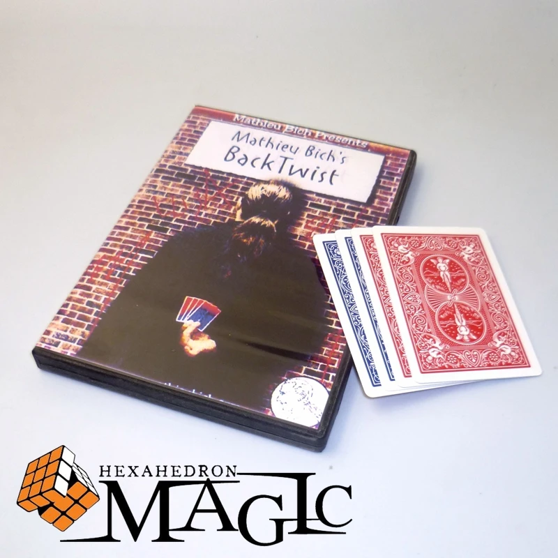 

Back Twist with gimmick bicycle Cards by Mathieu Bich / close-up street card magic tricks products toys wholesale free shipping