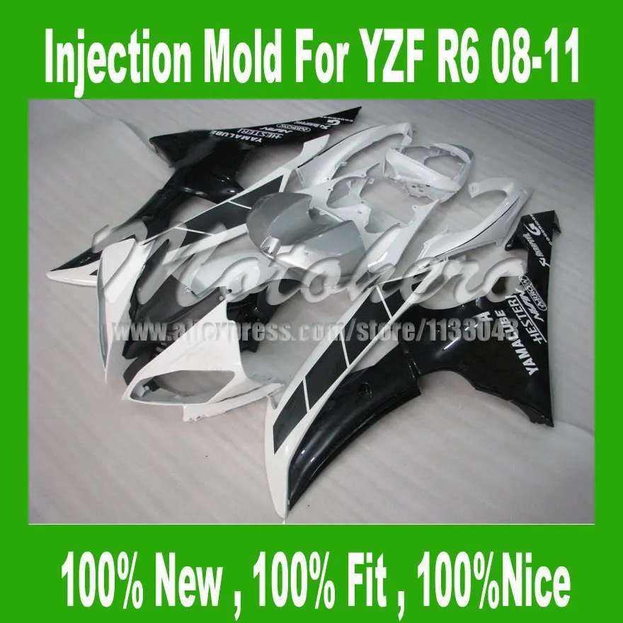 Инъекционный корпус для Yamaha YZF R6 2008 2009 2010 2011 YZFR6 08 09 10 11 YZF600 комплекты обтекателей