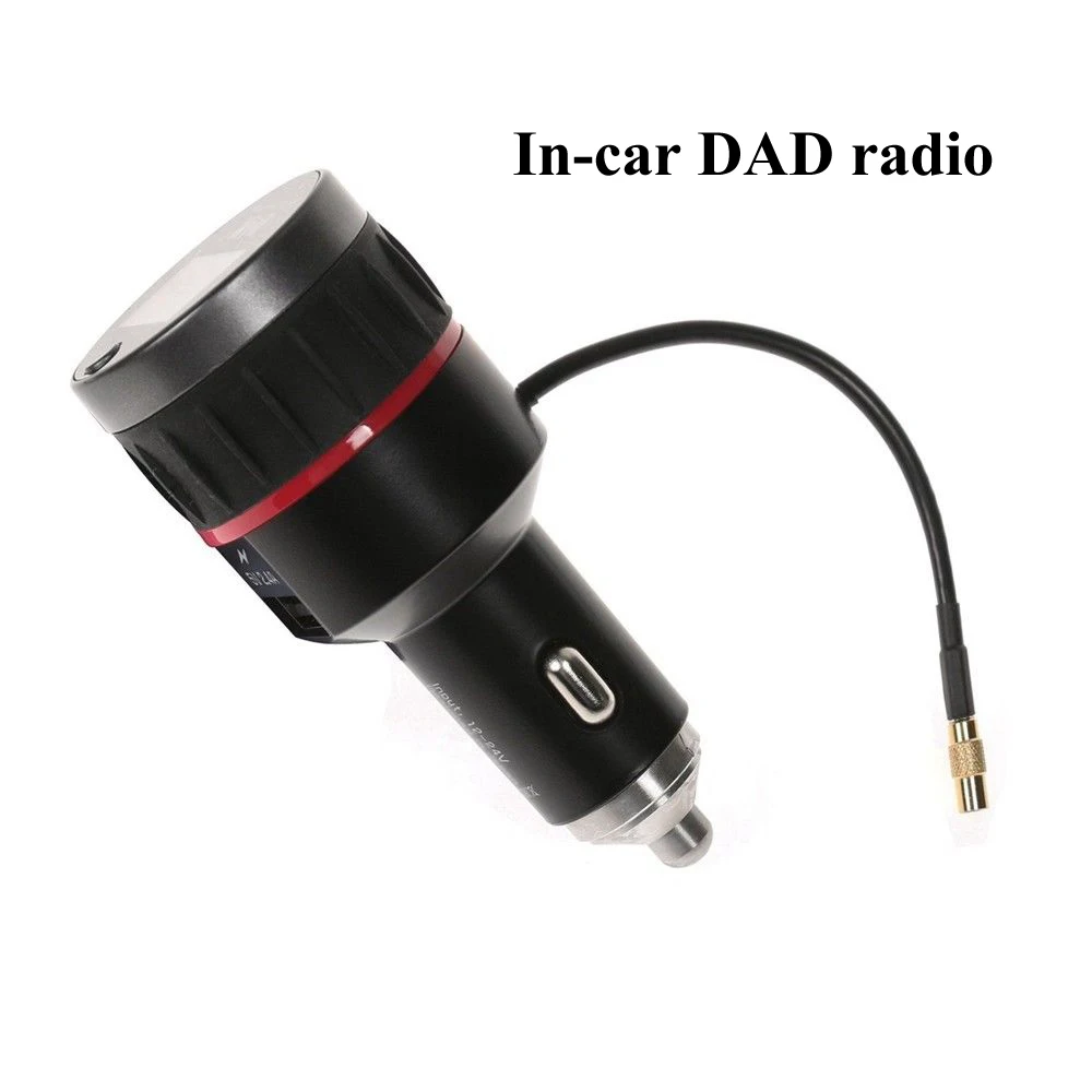 Buy 12V24V Car DAB Radio Receiver Antenna adapter FM Transmitter 5V 1A USB Car Buy 12V24V Car DAB Radio Receiver Antenna adapter FM Transmitter 5V 1A USB Car