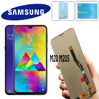 

ORIGINAL LCD Display 6.3'' For Samsung Galaxy M20 2019 SM-M205 M205F M205G/DS Screen Digitizer Assembly Replace Replacement