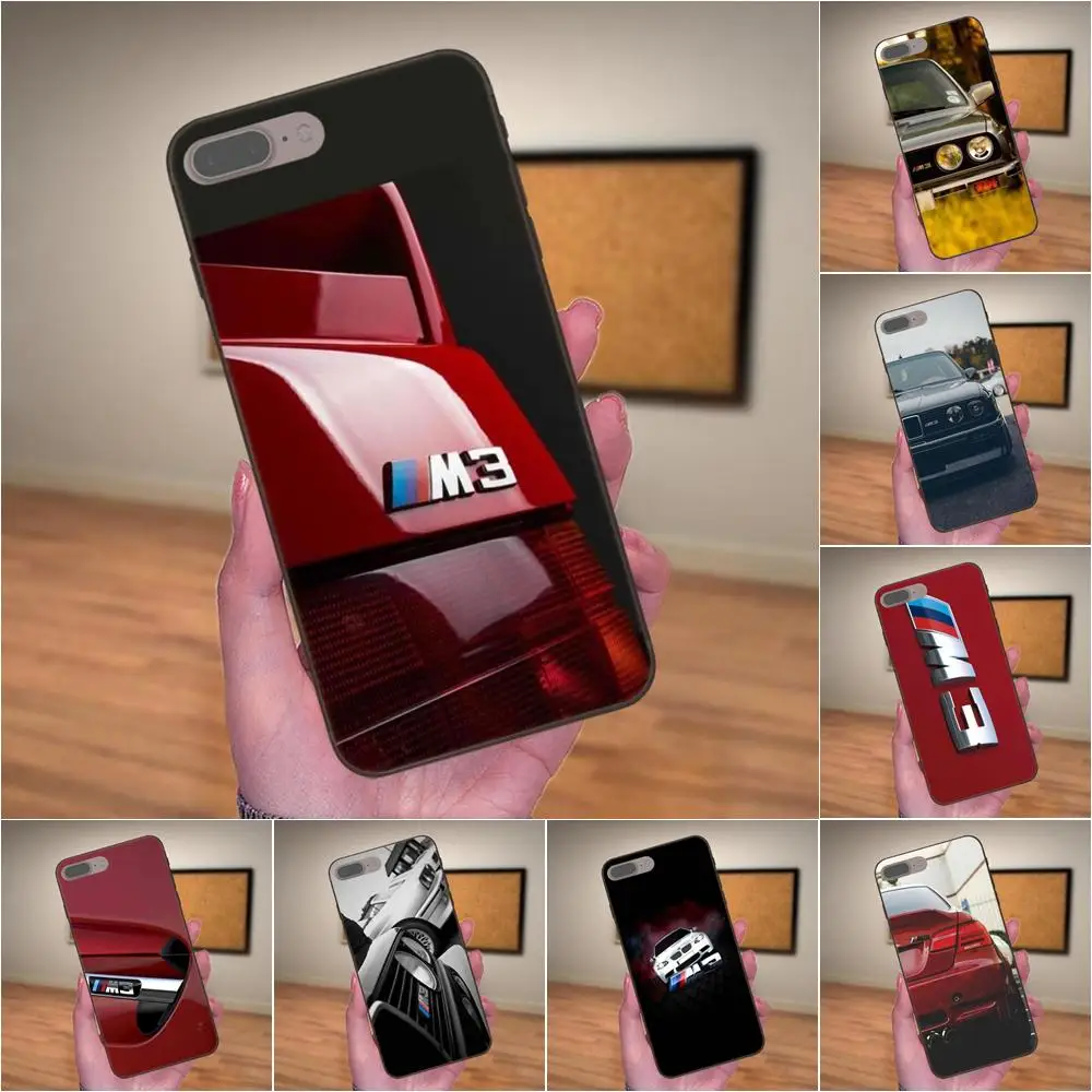 

Soft TPU Skin Paintin For Xiaomi Mi Mix Max Note 2 2S 3 5X 6 6X 8 9 SE A1 A2 Lite Play Pro F1 M3 Bmw M Car