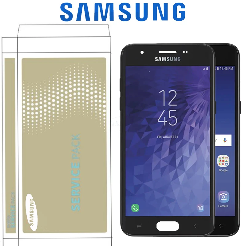 

ORIGINAL 5.0'' LCD Replacement For SAMSUNG Galaxy J3 2018 SM-J337 J337V J337P Display Touch Screen Digitizer With SERVICE PACK