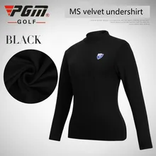 PGM Golf Clothing GOLF sweatshirt and long sleeved autumn and winter lady shirt Add wool long sleeve for women size S-XL