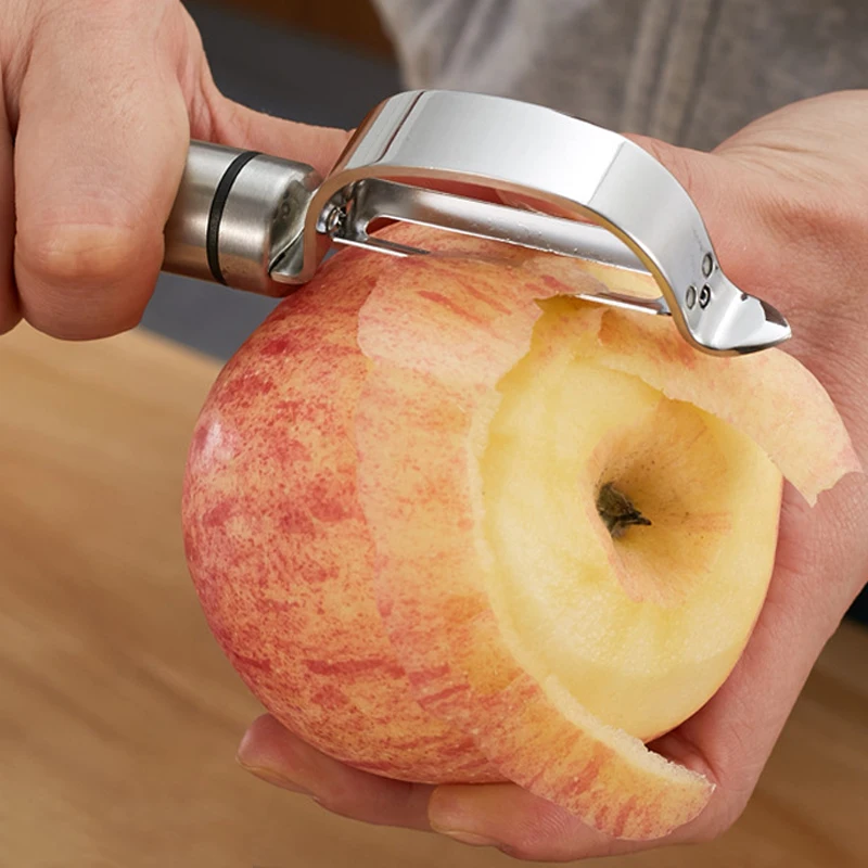 Stainless Steel Potato Peeler Fruit Vegetable Tools Metal Peeler Zesters Slicer Paring Cooking Tools Kitchen Gadgets Accessories (5)