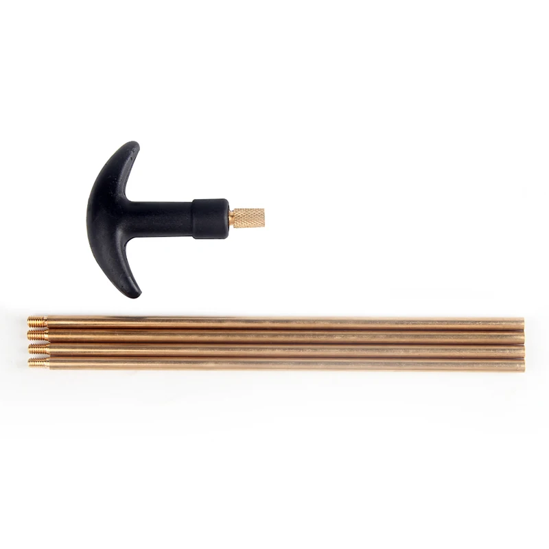 Tactical Gun Cleaning Rods Set Soild Brass Rod Thread 8-32 for Hunting Airsoft Accessories 6pcslot RL37-0056 (4)