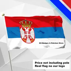Флаг сербии развивающийся флаг #4 144x96 (3x5FT) #1 288x192 #2 240x160 #3 192x128 #5 96x64 #6 60x40 #7 30x20 KS-0152-C