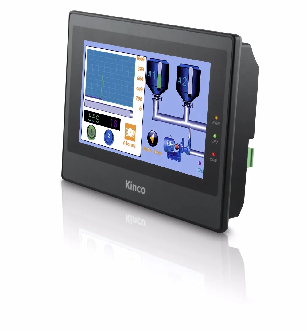 Новая 7 "сенсорная панель HMI экран дисплея 800*480 MT4434TE USB хост Ethernet с кабелем