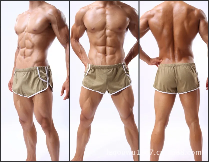 cotton men running shorts Comfortable 