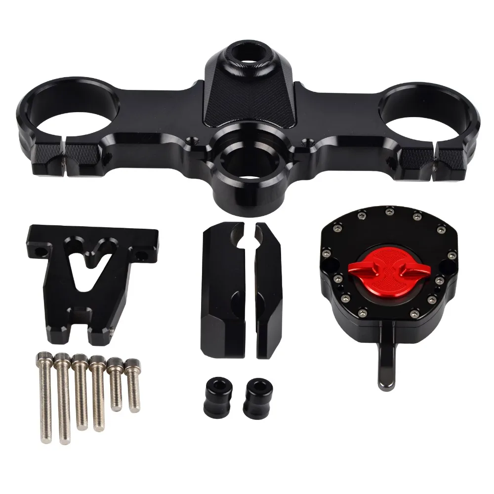 Nicecnc Motorcycle Aluminum Stabilizer Steering Damper W/ Damper