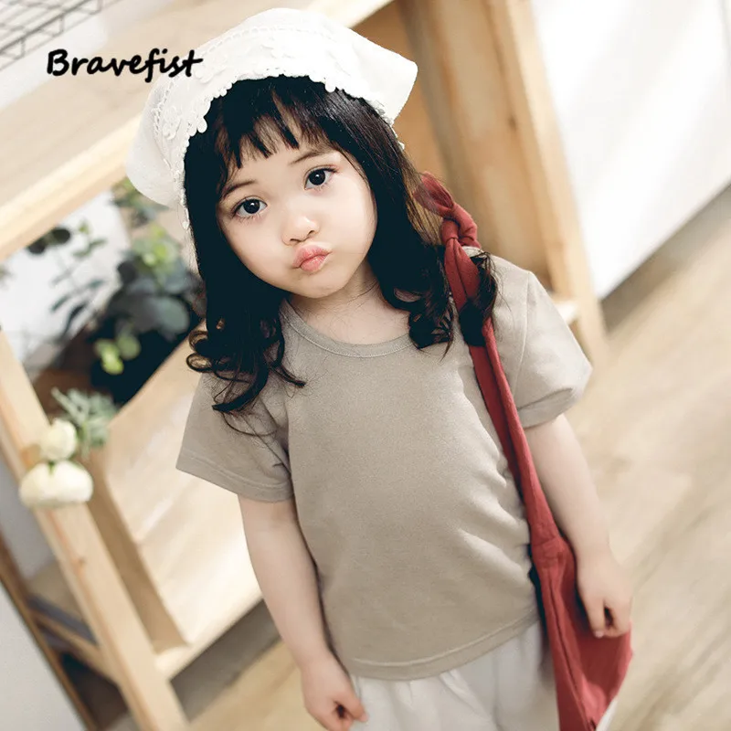 

Solid Cotton Baby T-Shirt Gray Short Sleeve Baby Summer Clothes Infant Tops 0-24Months Infant Tees New Baby T shirt Camiseta