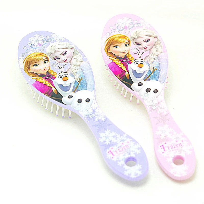 Disney Frozen Pretend Play Hairdressing Tools Head Comb Anna Elsa Comb Baby Cartoon Air Cushion Comb Girl Anti-static Head Comb Disney Frozen Pretend Play Hairdressing Tools Head Comb Anna Elsa Comb Baby Cartoon Air Cushion Comb Girl Anti-static Head Comb