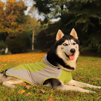 

S-7XL Big Size Dog Raincoat Waterproof Reflective Jacket Dog Loft Jacket Dog Climate Changer Warm Caot Jacket For Big Small Dog