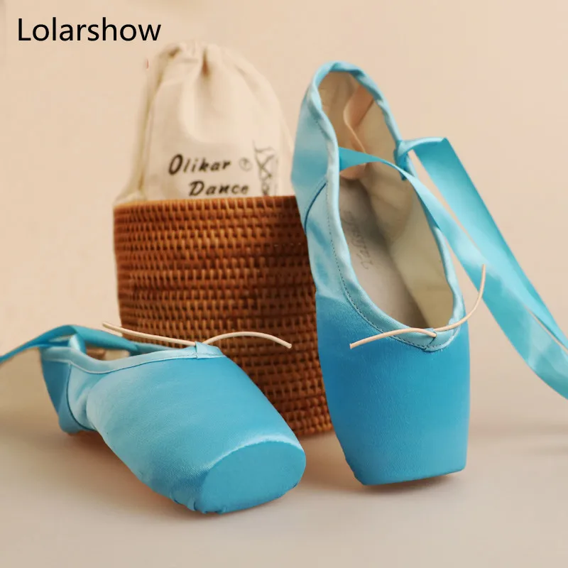  Ballet Shoes Women Ballerina Dance Shoes Professional Ballet Dance Pointe Shoes 9 Colors